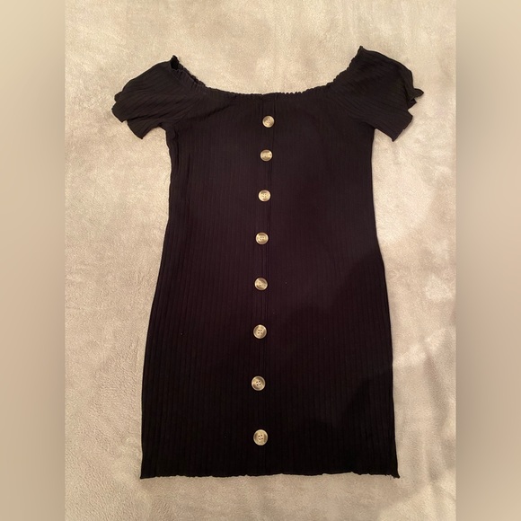 Off the shoulder mini dress - Picture 2 of 4